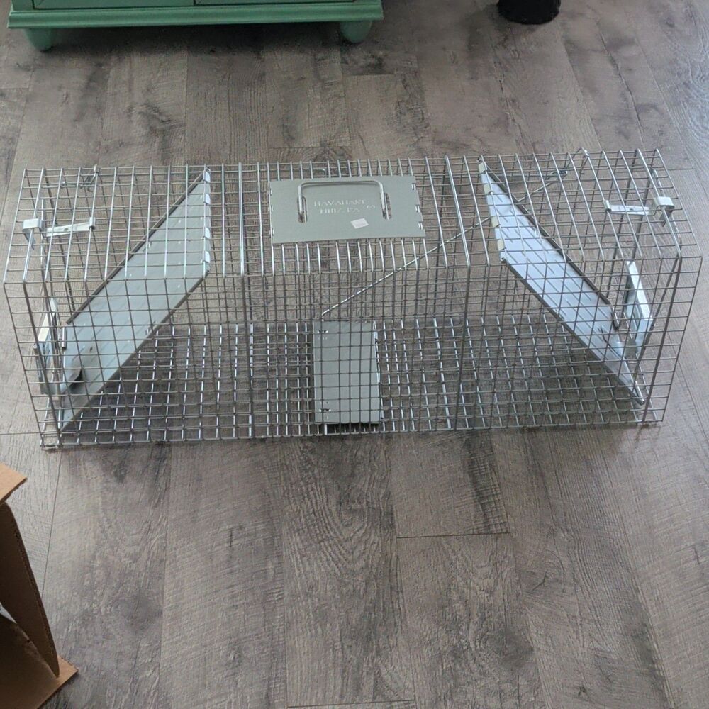 Havahart Large 2 Door Humane Catch and Release Live Animal Trap